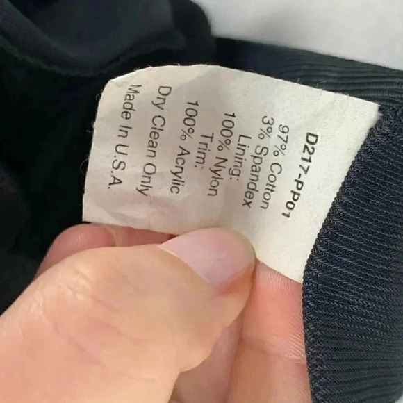 New Louis Verdad dress size 2 gray pink plaid v-neck with pockets career - Picture 10 of 11